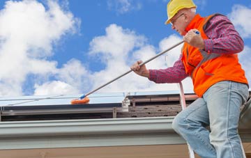 Bordlands soft wash roof cleaning